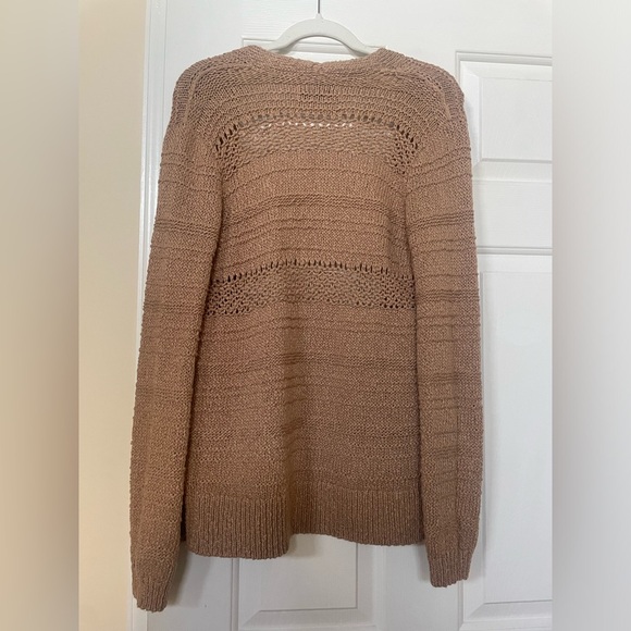 ABERCROMBIE & FITCH BROWN OVERSIZED CARDIGAN SIZE XS - Picture 2 of 3